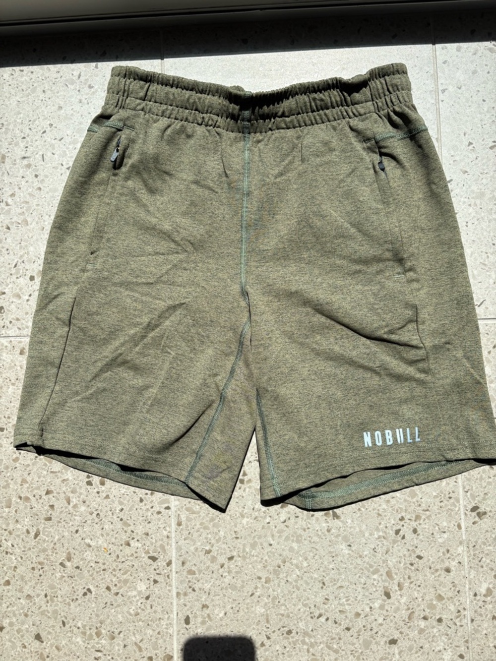 NOBULL Olive Green Men's Training Shorts